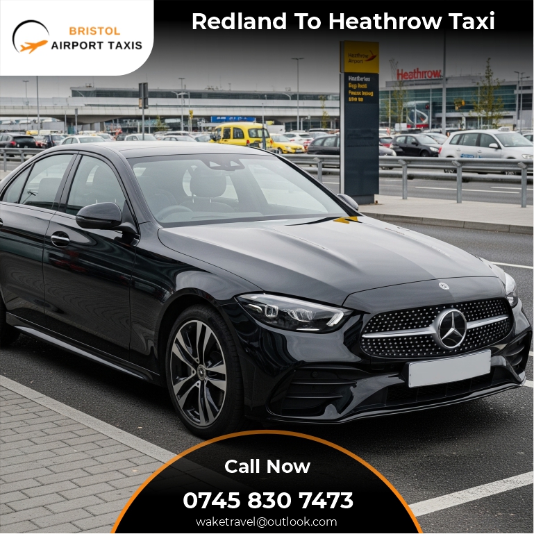 redland to heathrow taxi